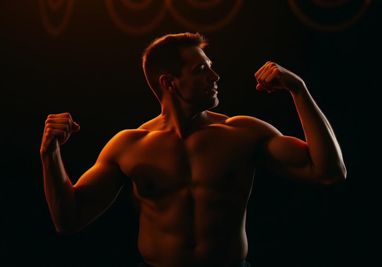 Confident Canadian man feeling energized after TiTAN V